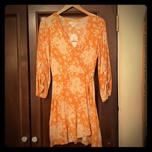 Band of Gypsies yellow floral dress